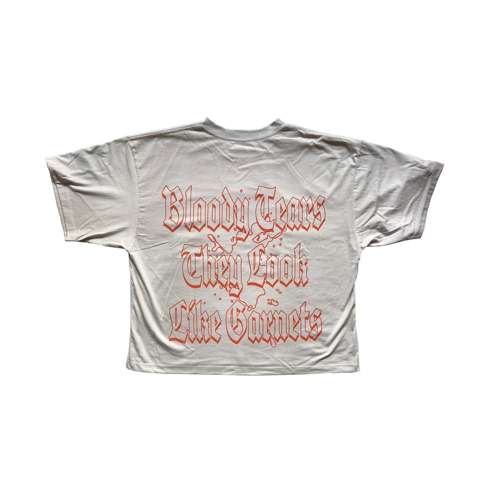 Vindicta 1 Garnet tee — back